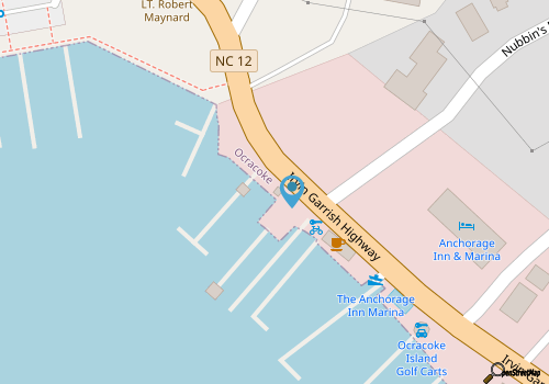Fish Ocracoke – Inshore map location