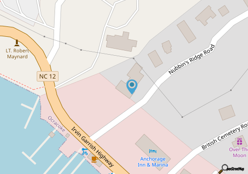 Wahab Estate - Ocracoke Island map location