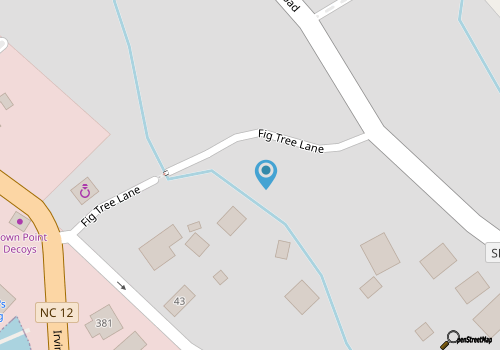 Historic Inn in the Heart of Ocracoke map location