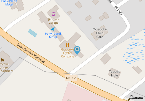 Ocracoke Oyster Company map location