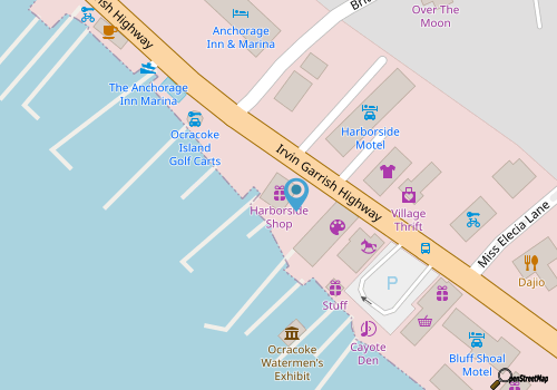 Harborside Shop / Hotel Office map location