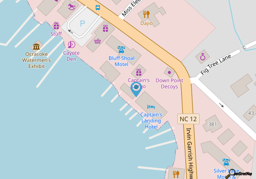 Captain's Cargo map location