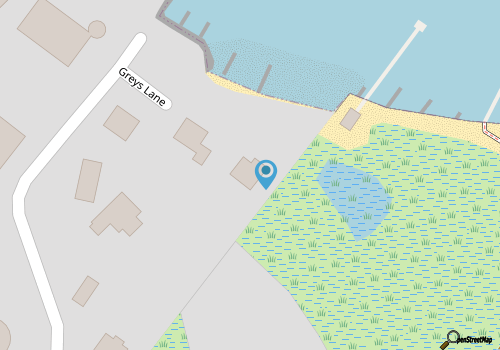 Seafield House:  Dog friendly home, sound side beach, perfect getaway. map location