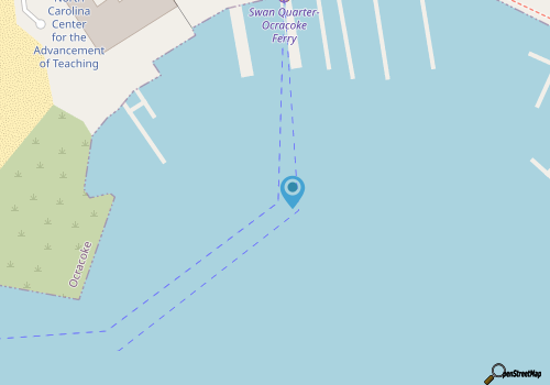 The Scottie D.\nAcross from Zillie's, a cozy 2-bedroom house in lovely Ocracoke map location