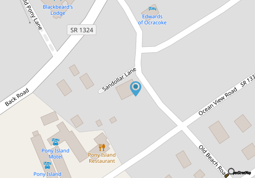 Casa de Amor - Ocracoke Island map location