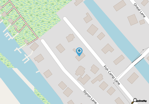 The Puddle - Ocracoke Island map location