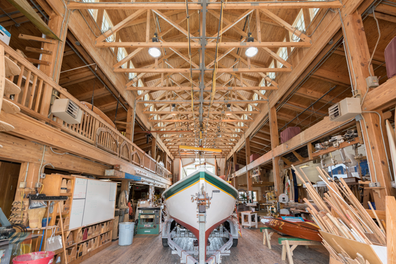 North Carolina Maritime Museum at Beaufort - boathouse