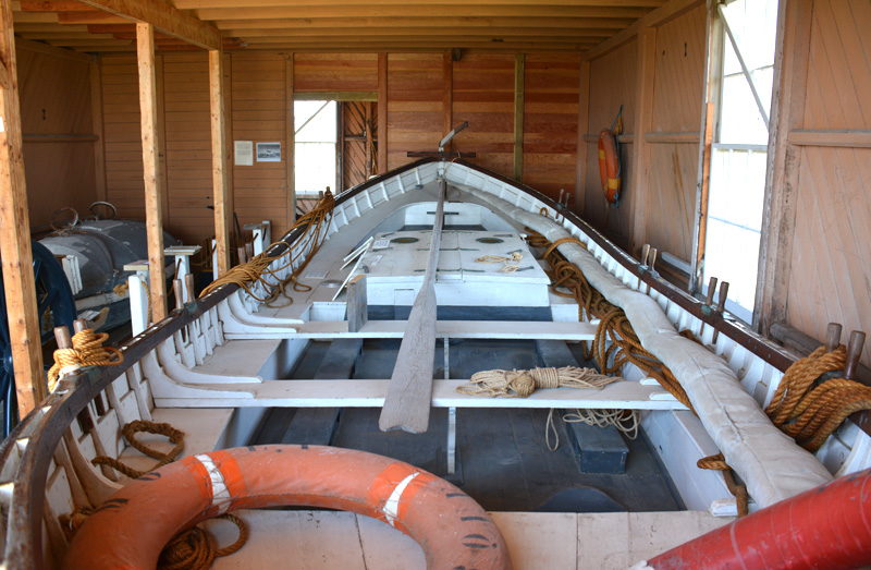 Chicamacomico Life-Saving Station historic boat