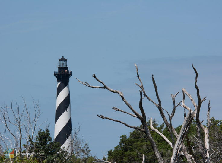 Cape Hatteras Lighthouse from Cape Point