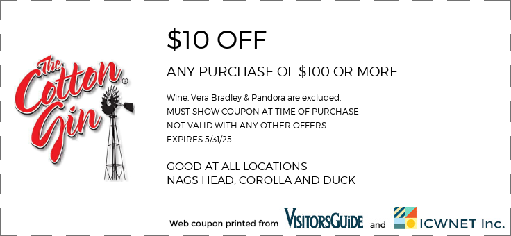 $10 OFF ANY PURCHASE OF $100 OR MORE