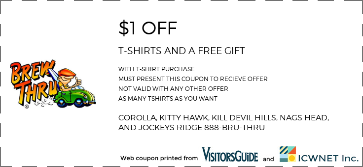 $1 OFF T-SHIRTS AND A FREE GIFT