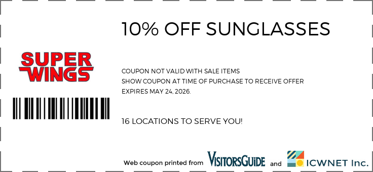 10% OFF SUNGLASSES 