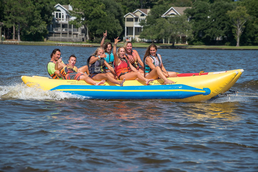 North Beach Watersports banana ride