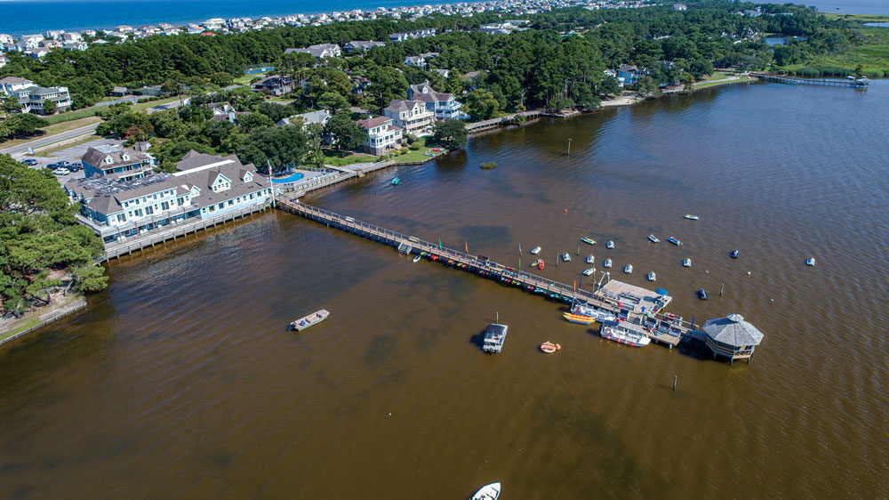 North Beach Watersports aerial view