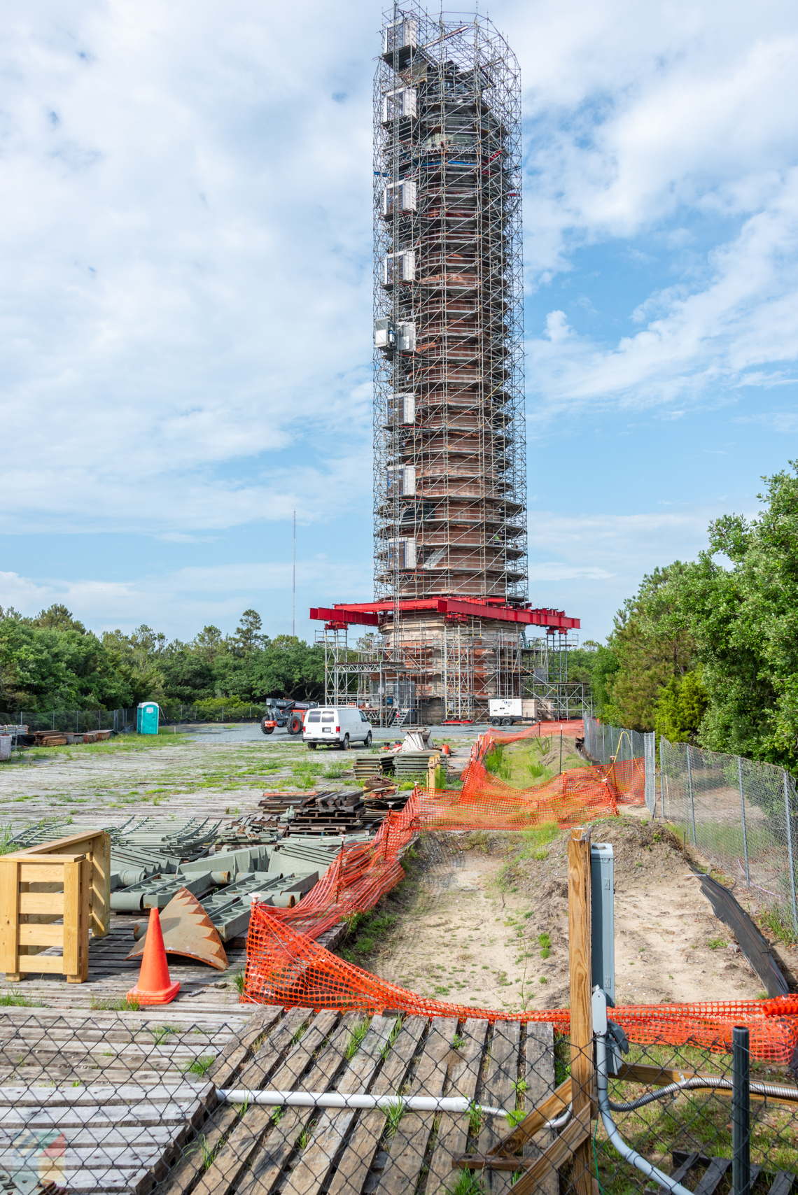 Cape Hatteras Lighthouse repairs