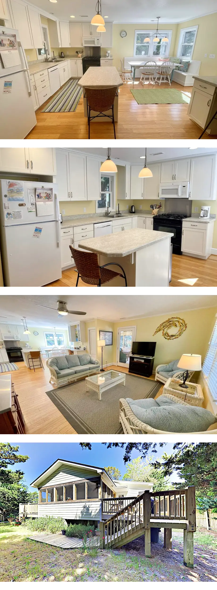 Creek Road Cottage:  Comfortable, bright...