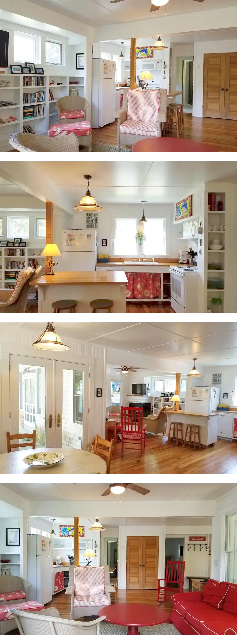 Wisteria Cottage: Covered porches, deck,...