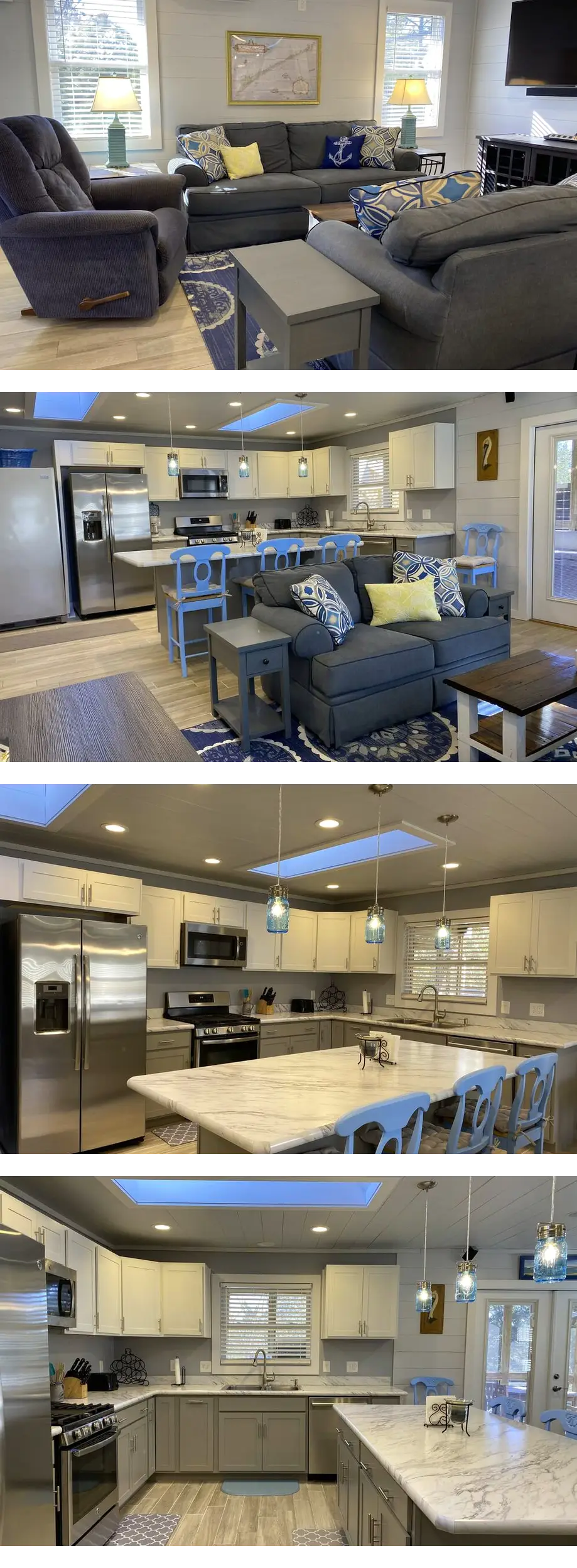 Beachy Keen:  Single story home with scr...